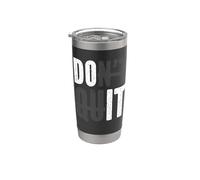 Don't Quit Do It Motivational Gym Workout Inspirador Vaso térmico de acero inoxidable de doble pared