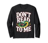 Don't Read To Me Antisocial Perezoso Anti-Libro |- Manga Larga