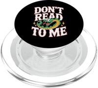 Don't Read To Me Antisocial Perezoso Anti-Libro |- PopSockets PopGrip para MagSafe