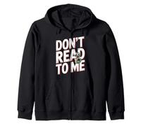 Don't Read To Me Antisocial Perezoso Anti-Libro - Sudadera con Capucha