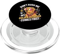 Don't Rush Me My Golden Retriever Comes First PopSockets PopGrip para MagSafe