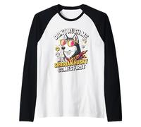 Don't Rush Me My Siberian Husky Comes First Camiseta Manga Raglan