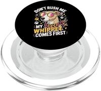 Don't Rush Me My Whippet Comes First Dog Lover PopSockets PopGrip para MagSafe