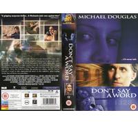Don't Say A Word [Reino Unido] [VHS]