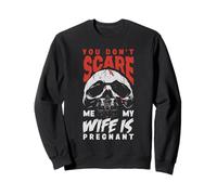 Dont Scare My Wife Is Embarazada Halloween Hombres Embarazo Papá Sudadera