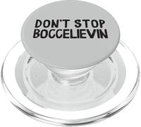Dont Stop Boccelievin Bocce Ball with Jack Bocci Game Bocce PopSockets PopGrip para MagSafe
