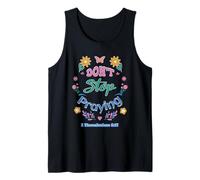 Don't Stop Praying 1 Tesalonicenses 5:17 (pastel) Camiseta sin Mangas