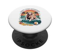 Don't Stop Retriever, Divertido Veterinario Amante de los Perros, de Golden Retriever PopSockets PopGrip Adhesivo