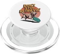 Don't Stop Retriever, divertido veterinario amante de los perros, de Golden Retriever PopSockets PopGrip para MagSafe