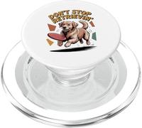 Don't Stop Retriever, Divertido Veterinario Amante de los Perros, de Golden Retriever PopSockets PopGrip para MagSafe