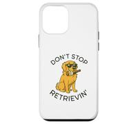 Don't Stop Retrievin' Funny Golden Retriever Beer Dog Lover Carcasa para iPhone 12 Mini