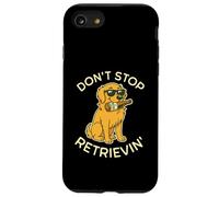 Don't Stop Retrievin' Funny Golden Retriever Beer Dog Lover Carcasa para iPhone SE (2020) / 7/8