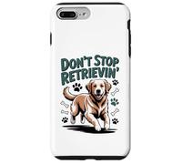 Don't Stop Retrieving Golden Retriever Funny Dog Lover Vet Carcasa para iPhone 7 Plus/8 Plus
