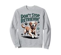 Don't Stop Retrieving Golden Retriever Funny Dog Lover Vet Sudadera