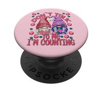 Dont Talk To Me Im Counting Knitting & Chrocheter Mom Quote PopSockets PopGrip Adhesivo