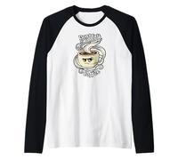 Don't Talk To Me Or My Coffee Grumpy Morning Humor Camiseta Manga Raglan