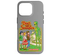 Don't Talk to Strangers Alien UFO Retro Funny Adult Humor Carcasa para iPhone 16 Pro