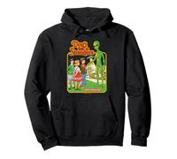 Don't Talk to Strangers Alien UFO Retro Funny Adult Humor Sudadera con Capucha