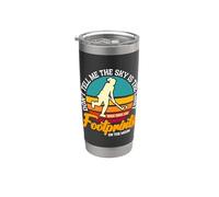 Don't Tell Me The Sky Is The Retro Portero Hockey sobre césped Vaso térmico de acero inoxidable de doble pared