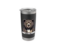 Don't Tell Mom Vaso térmico de acero inoxidable de doble pared