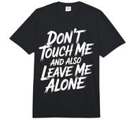 Don't Touch Me and Also Leave Me Alone Introvertido - Comfort Colors Adult Heavyweight T-Shirt