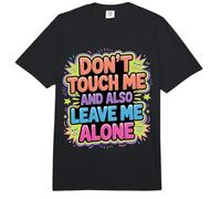 Don't Touch Me and Also Leave Me Alone Introvertido - Comfort Colors Adult Heavyweight T-Shirt