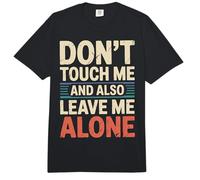 Don't Touch Me and Also Leave Me Alone Introvertido - Comfort Colors Adult Heavyweight T-Shirt