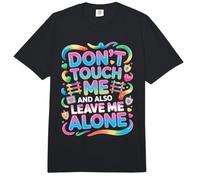 Don't Touch Me and Also Leave Me Alone Introvertido - Comfort Colors Adult Heavyweight T-Shirt