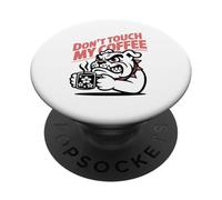 Dont Touch My Coffee Propietario De Un Bulldog Aficionado Al PopSockets PopGrip Adhesivo
