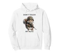 Don't Touch My Nuts Linda Ardilla con Traje Militar Sudadera con Capucha