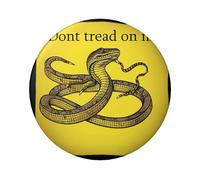Dont Tread On Me - Juego de 20 pines de botón redondos de 2.4 pulgadas, kit de botones personalizados para fotos, suministros de manualidades, proyectos de fiesta de bricolaje