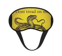 Dont Tread On Me - Máscara de dormir para mujeres, niñas, hombres, suave, cómoda, con correa ajustable, opaca, para viajes, yoga, siesta, trabajo