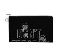 Don't Tread On Me - Monedero de lona personalizado para cambio de moneda, bolsa de maquillaje pequeña para hombres y mujeres, 7.5 x 4.6 pulgadas, Estilo:, Talla única, MHXYZHW