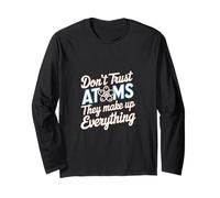 Don't Trust Atoms They Make Up Everything Ciencia |--- Manga Larga