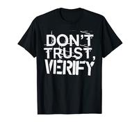Dont Trust Verify Shirt Cryptocurrency Trader Camiseta