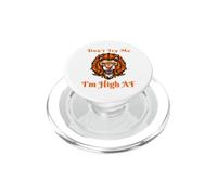 Don't Try Me I Am High AF Labios Beso Lengua Hierba Hombres Mujeres PopSockets PopGrip para MagSafe
