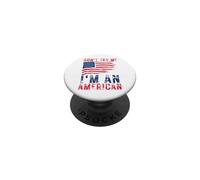 Don't Try Me I'm An American Patriotic Bandera de Estados Unidos para Hombres, Mujeres y niños PopSockets PopGrip Adhesivo