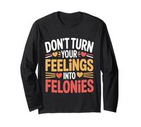 Don't Turn Your Feelings Into Felonies Emotion Control |- Manga Larga