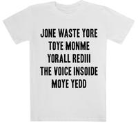 Dont Waste Your Time On Me Camiseta Blanca De Manga Corta para Niños