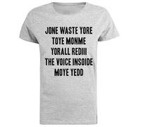 Dont Waste Your Time On Me Camiseta De Manga Corta De Mujer Gris