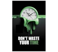 Don't Waste Your Time: Turn Minutes into Momentum|Master Time to Master Your Life| Success habits | Goal setting | Life improvement | 6*9in | page 99 | Notebook |