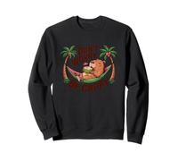 Don't Worry Be Cappy - Cool Capibara Vibes - Funny Capibara Sudadera