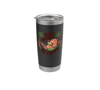 Don't Worry Be Cappy - Cool Capibara Vibes - Funny Capibara Vaso térmico de acero inoxidable de doble pared