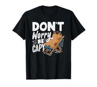 Don't Worry Be Capybaras, Lindo Animal Divertido Camiseta