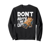 Don't Worry Be Capybaras, Lindo Animal Divertido Sudadera