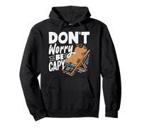 Don't Worry Be Capybaras, Lindo Animal Divertido Sudadera con Capucha
