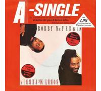 Dont`Worry Be Happy / BOBBY McFERRIN / A-SINGLE / Die Alternative mit der drastischen Preissenkung: A-Seiten-Hit plus B-Seiten-Infos. Natürlich zum halben Preis / 1988 Bildhülle / EMI # 003-20 2890 7 / 7" Vinyl Single Schallplatte