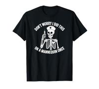 Don't Worry I Did This On A Maniquí Once Nurse Skeleton Camiseta