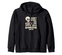 Don't Worry I Did This On A Maniquí Once Nurse Skeleton Sudadera con Capucha