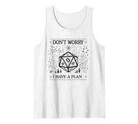 Don't Worry I Have a Plan Funny Dungeon Caotic Dragon Gift Camiseta sin Mangas